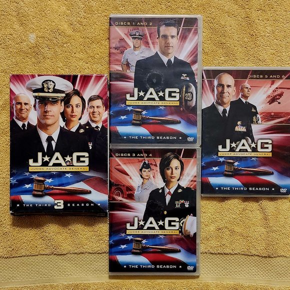 J A G - The complete 3rd season DVD's  (1997 - 1998) - Picture 1 of 4